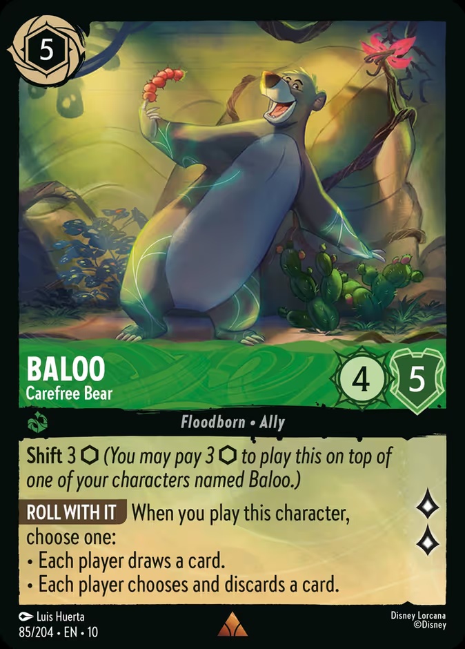 Baloo - Carefree Bear