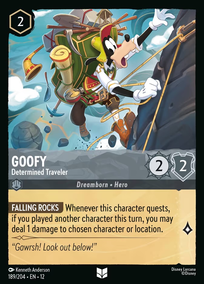 Goofy - Determined Traveler