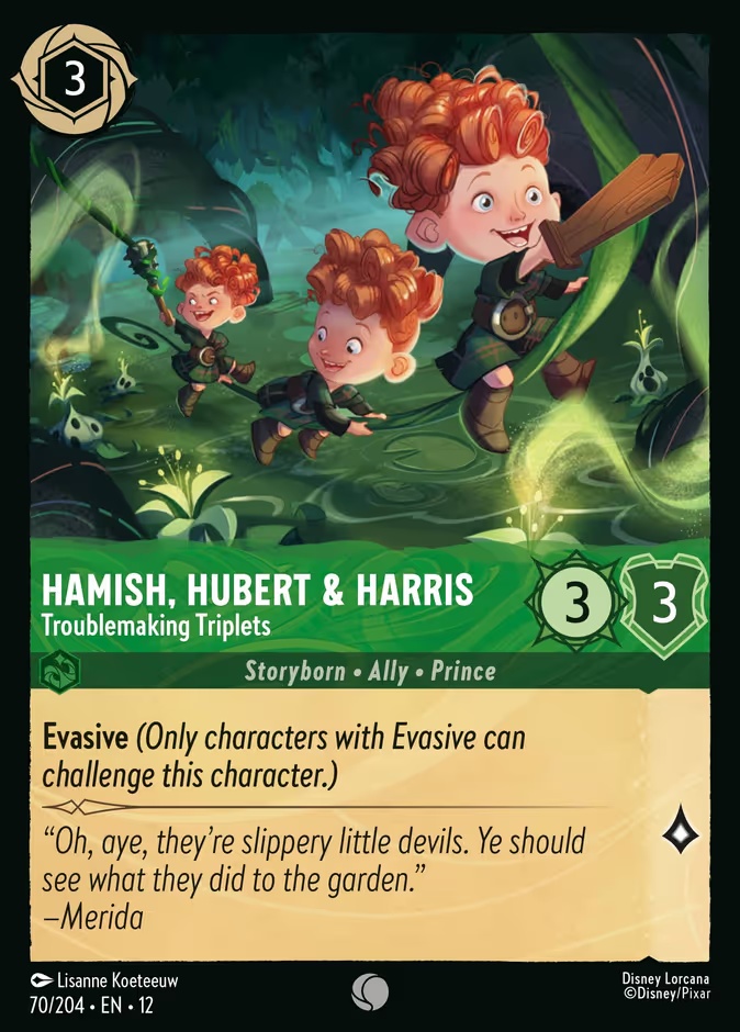 Hamish, Hubert & Harris - Troublemaking Triplets