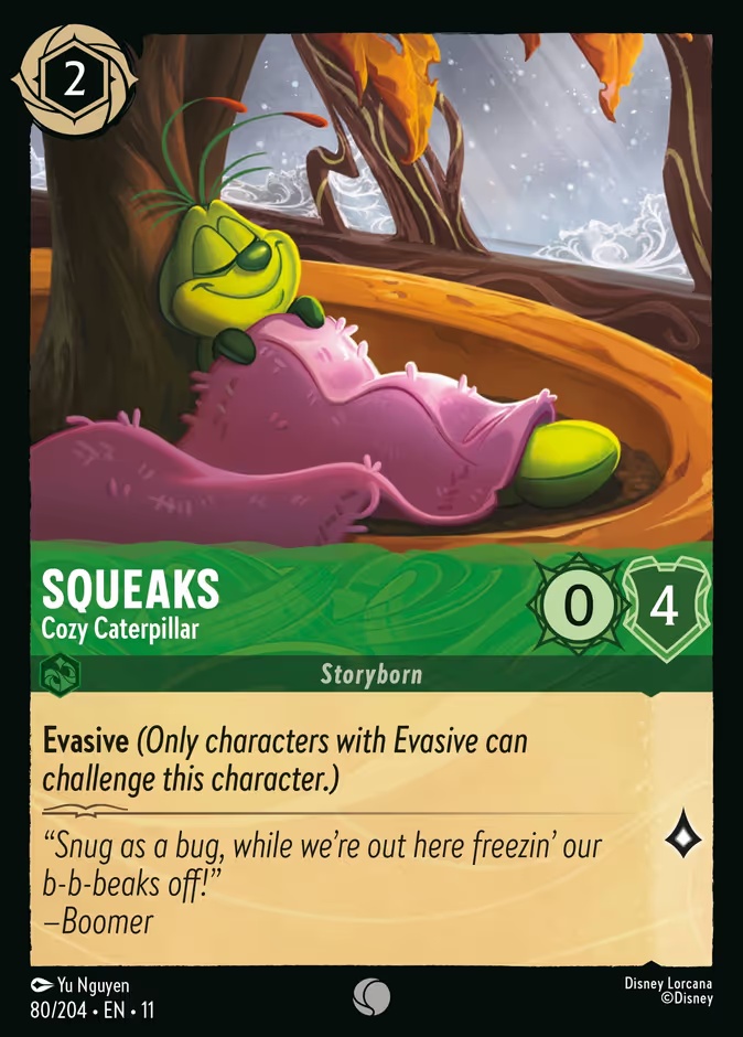 Squeaks - Cozy Caterpillar