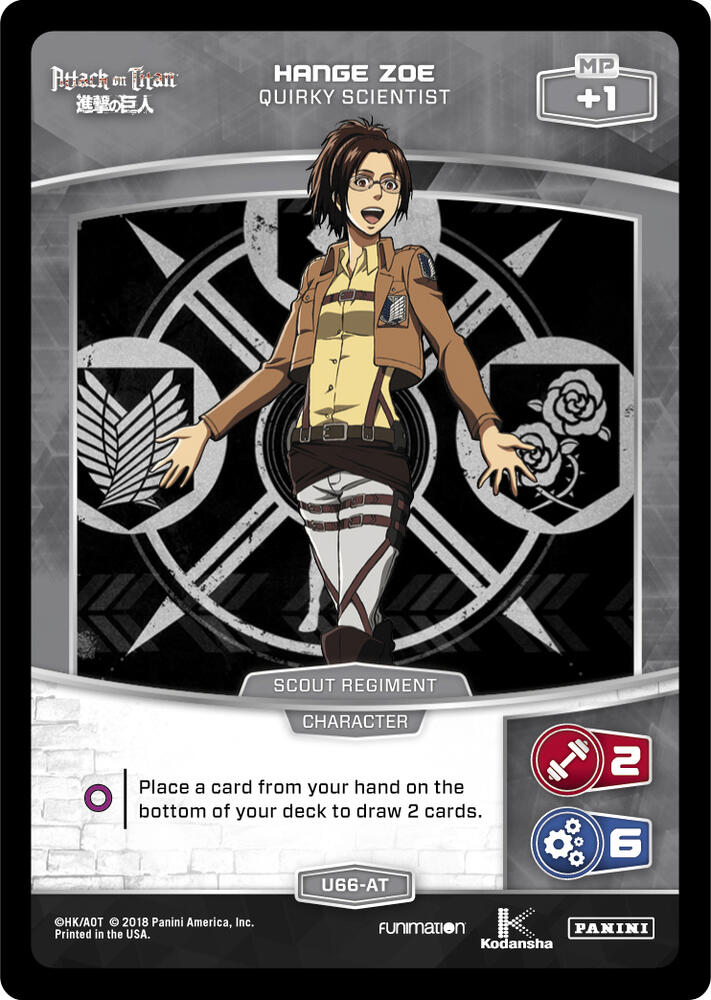 Hange Zoe - Quirky Scientist card image