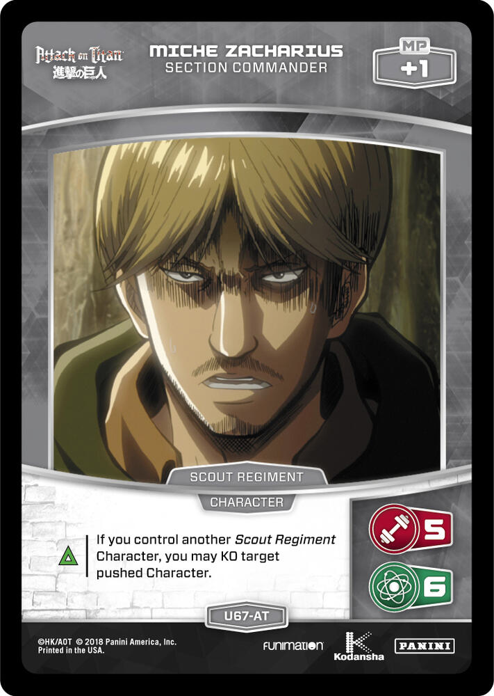 Miche Zacharius - Section Commander card image