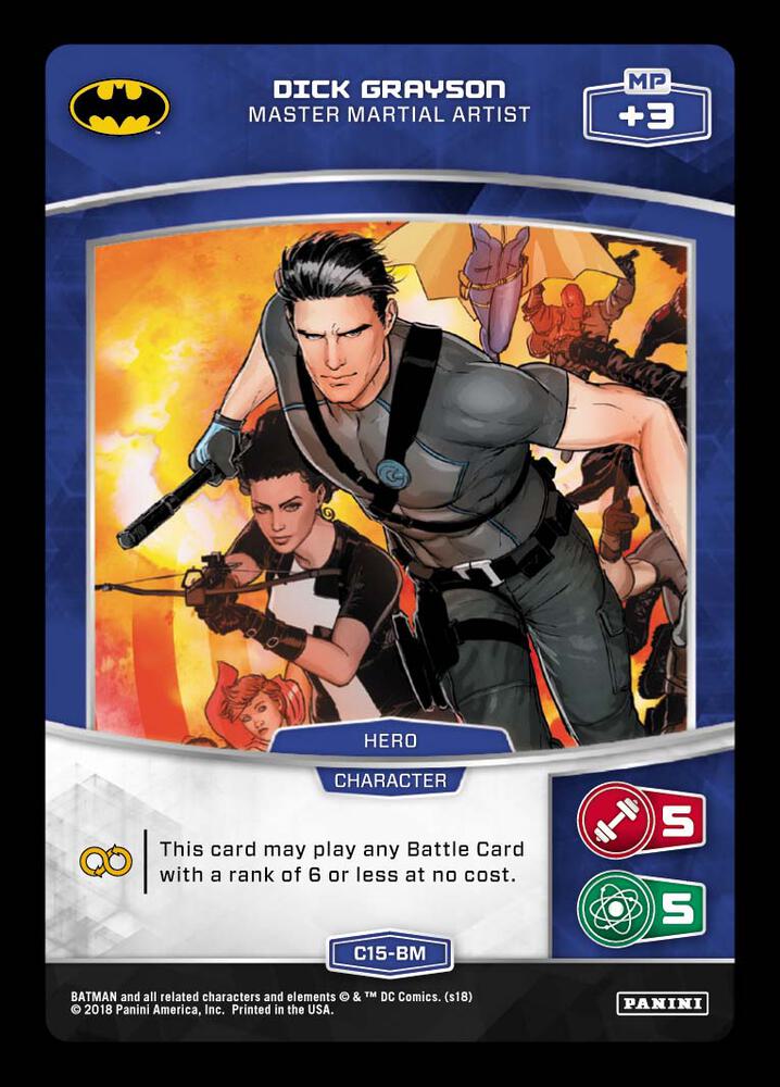 Dick Grayson - Master Martial Artist