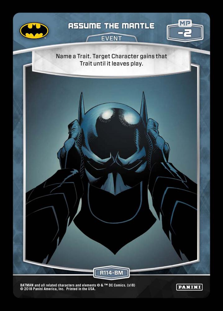 Assume the Mantle card image