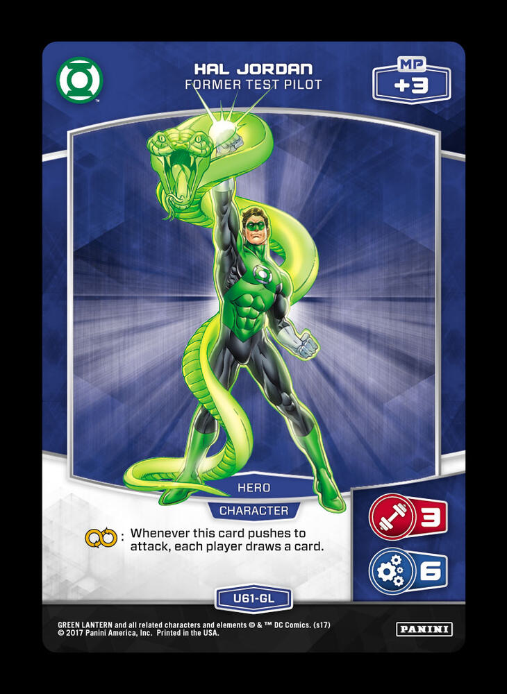 Hal Jordan - Former Test Pilot card image