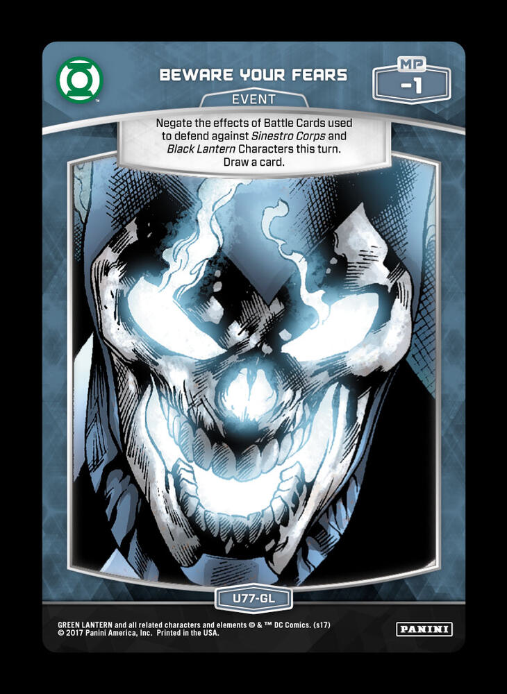 Beware Your Fears card image