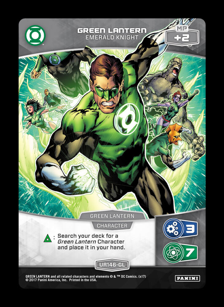 Green Lantern - Emerald Knight card image