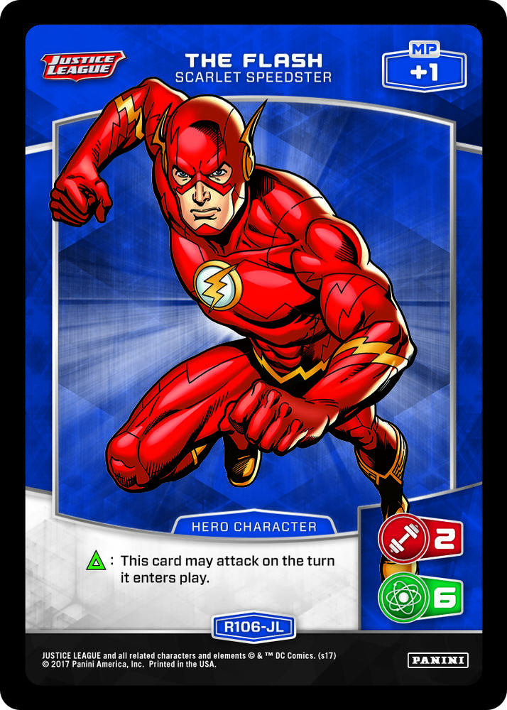 The Flash - Scarlet Speedster card image