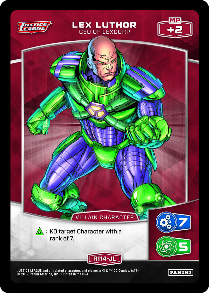 Lex Luthor - CEO of LexCorp card image