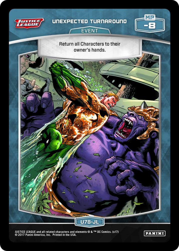 Unexpected Turnaround card image