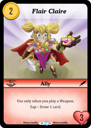 Flair Claire card image