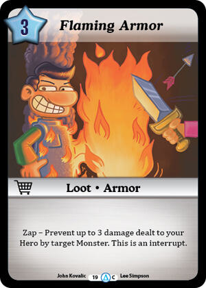 Flaming Armor