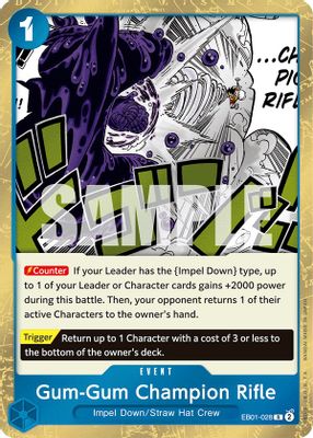 Gum-Gum Champion Rifle card image