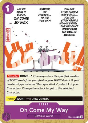 Oh Come My Way card image