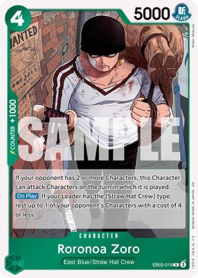 Roronoa Zoro card image