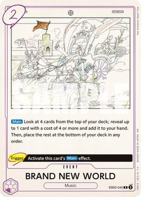 BRAND NEW WORLD card image