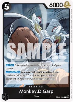 Monkey D. Garp card image