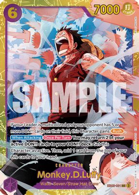 Monkey D. Luffy card image
