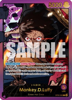 Monkey D. Luffy card image