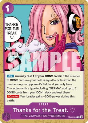 Thanks for the Treat ♡ card image