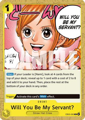 Will You Be My Servant? card image