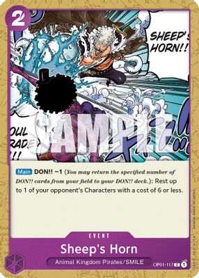 Sheep's Horn card image