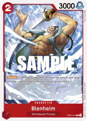 Blenheim card image