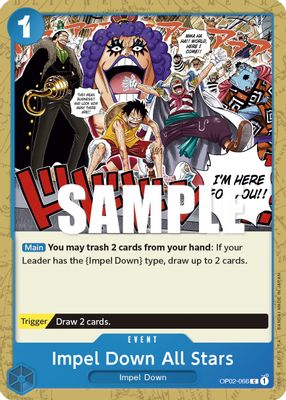 Impel Down All Stars card image