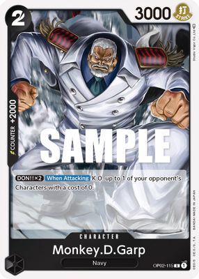 Monkey D. Garp card image