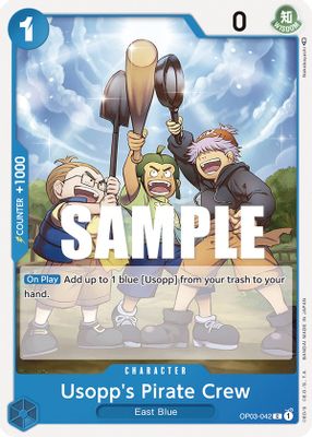 Usopp's Pirate Crew card image