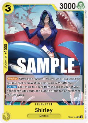 Shirley card image