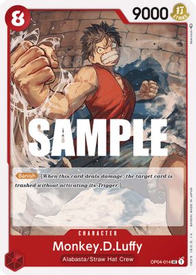 Monkey D. Luffy card image