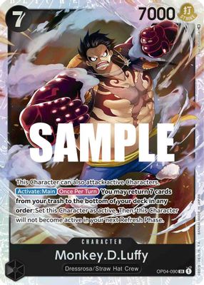 Monkey D. Luffy card image