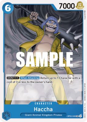 Haccha card image