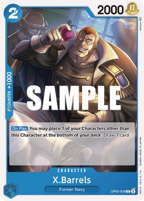X. Barrels card image