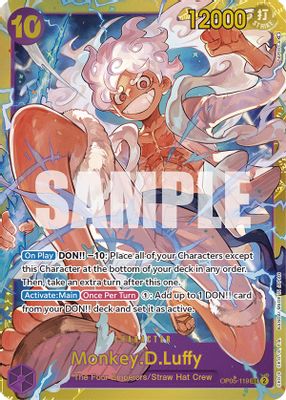 Monkey D. Luffy card image