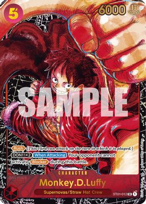 Monkey D. Luffy card image