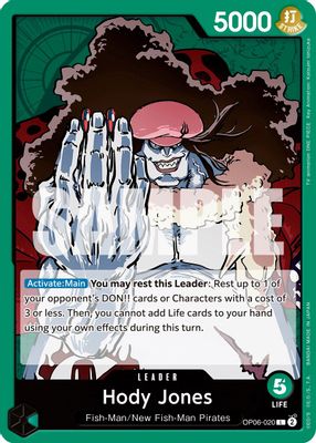 Hody Jones card image