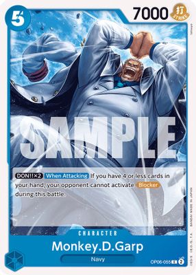 Monkey D. Garp card image