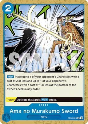 Ama no Murakumo Sword card image