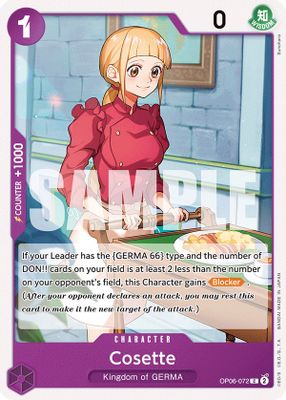Cosette card image