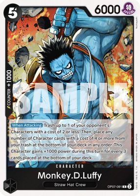 Monkey D. Luffy card image