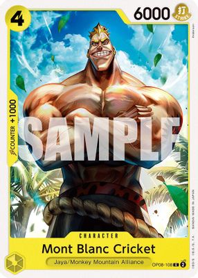Mont Blanc Cricket card image
