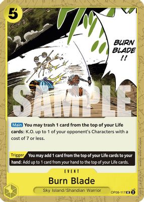 Burn Blade card image