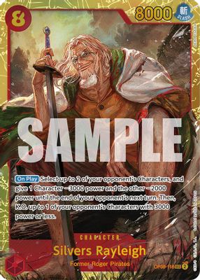 Silvers Rayleigh card image