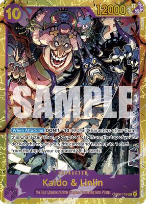 Kaido & Linlin card image