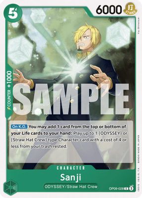 Sanji card image