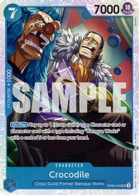 Crocodile card image