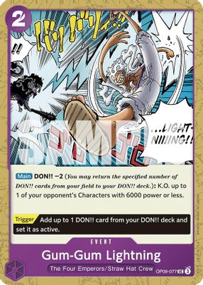 Gum-Gum Lightning card image