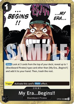 My Era Begins!! card image
